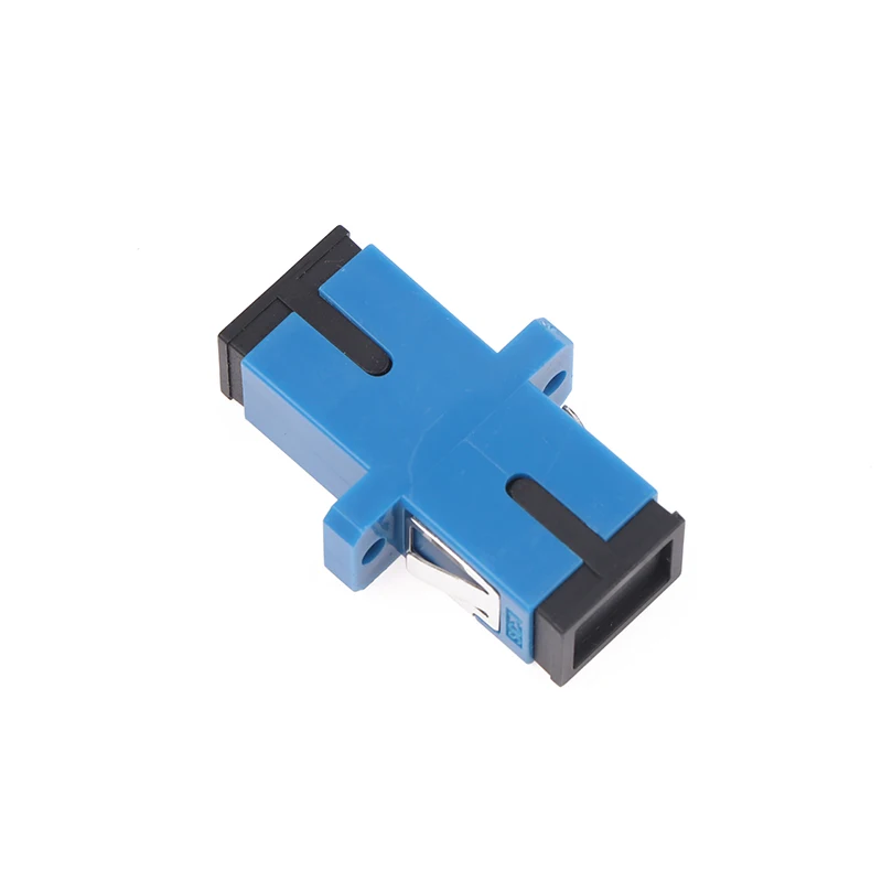 Adaptador de conector de fibra óptica, accesorio especial de bricolaje, 10 piezas, monomodo, simple, SC-SC, UPC