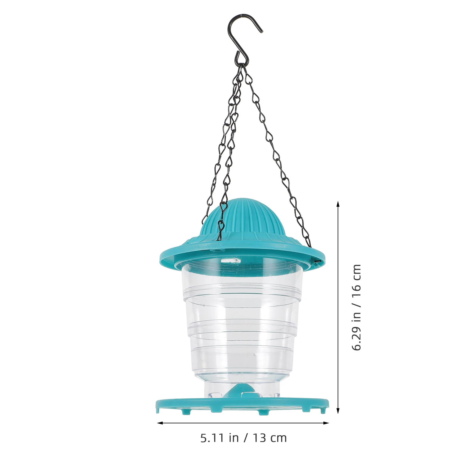 

Outdoor Green Automatic Hummingbird Feeder Large Capacity Easy Refill Clean Wild Bird Feeder Yard Hanging Garden Pet Supplies