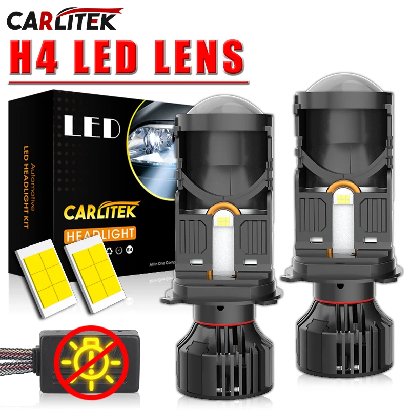 

Светодиодная лампа H4 для фар, мини-проектор, H4, светодиодная мотоциклетная лампа высокого и низкого освещения, 300 лм, Вт, CANBUS, без ошибок, Турбовентилятор, Super LHD 12 В