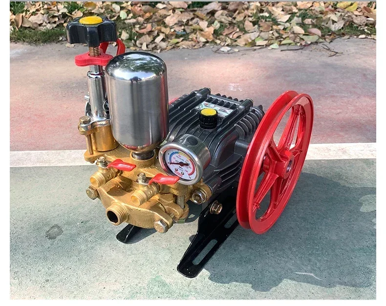 

durable Type 21 agricultural three-cylinder plunger pump motor sprayer fruit tree horticultural spraying machine