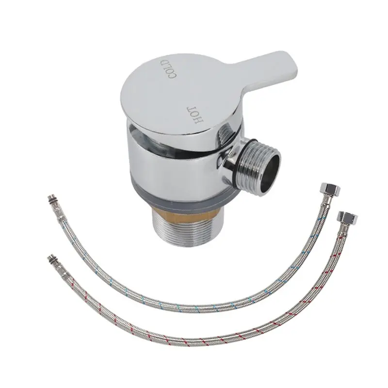 ac29-2X Shower Hose Valve Shower Faucet Hot & Cold Water Thermostatic Mixer Mixing Valve Suitable For RV And Yachts