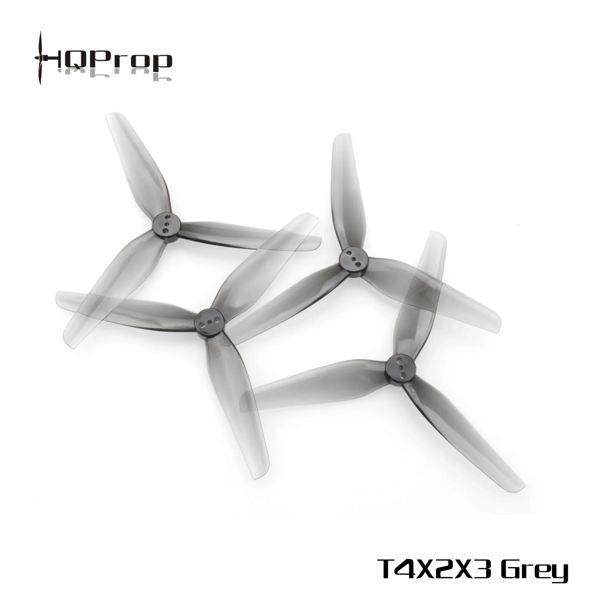 2Pairs HQProp T4X2X3 4020 4inch FPV Propeller 1.5mm 3-Blade Props