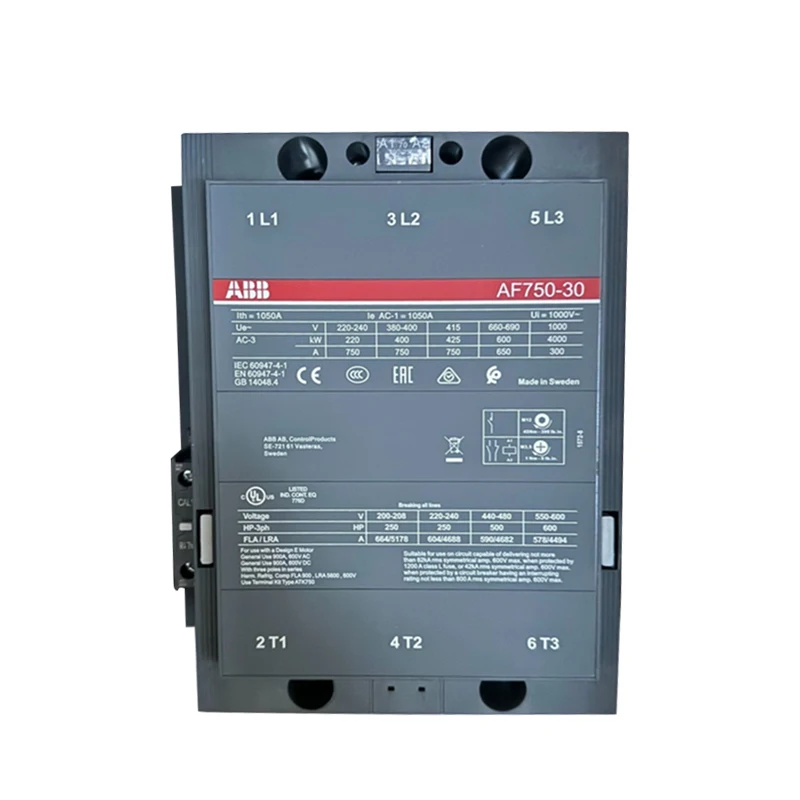 

AC/DC Contactors AF580-30-11/AF750-30-11