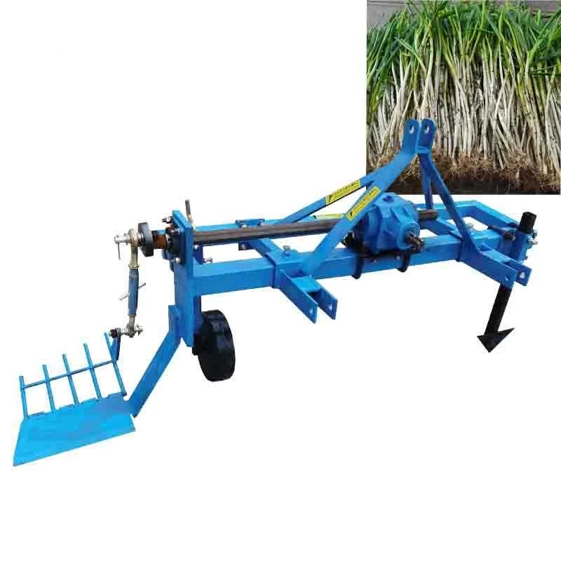 Compact Farm Tractor Mounted Scallion Harvester Digger Three Point Green Onion Harvesting Machine for Sale