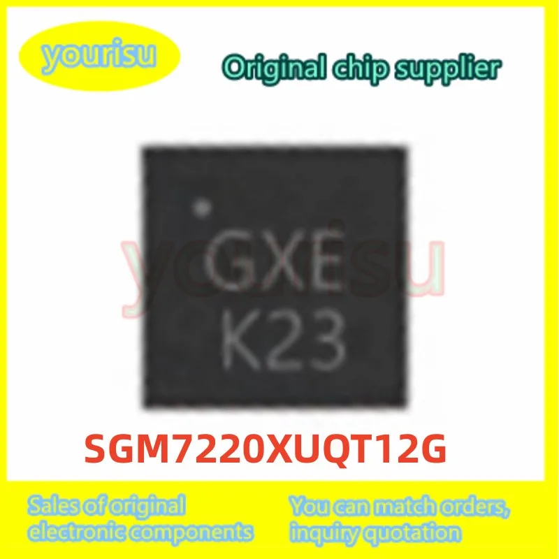 5-20Pcs/Lot Original SGM7220 SGM7220XUQT12G/TR SGM7220XUQT12G package UTQFN-12 silk screen GXE operational amplifier