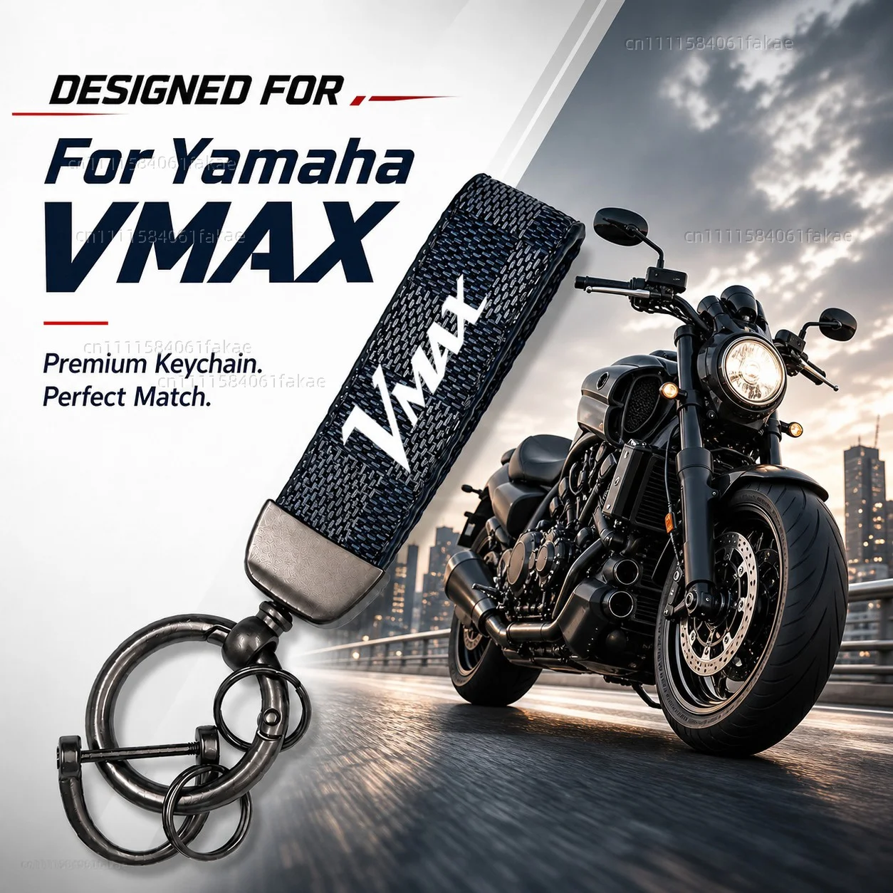 For Yamaha VMAX V-MAX V MAX 1200 1985-2008 Motorcycle Keychain Custom Logo Gift for Rider Men Women