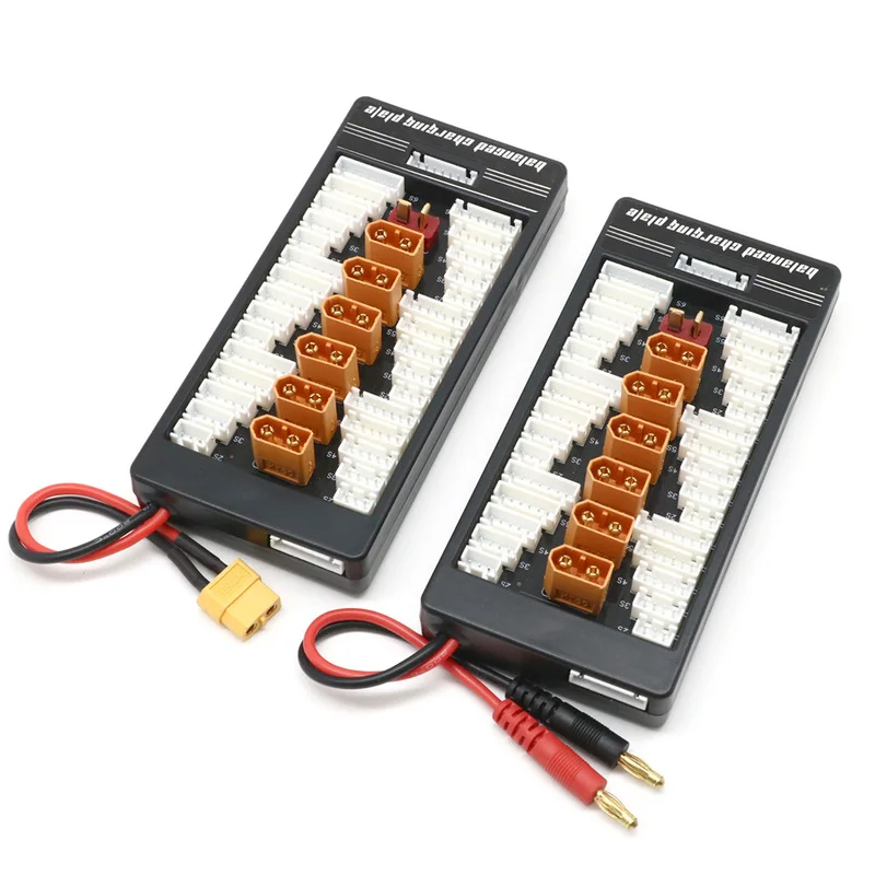 Lipo Parallel Balanced Charging Board 2S-6S mit XT60-Stecker für RC-Ladegerät, kompatibel mit B6AC A6 720I