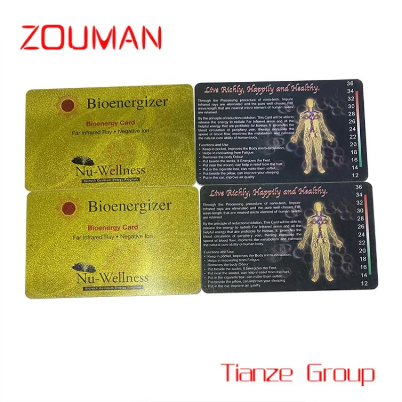 Custom , Bio Energy Card, negative Ion energy card, ith p pre