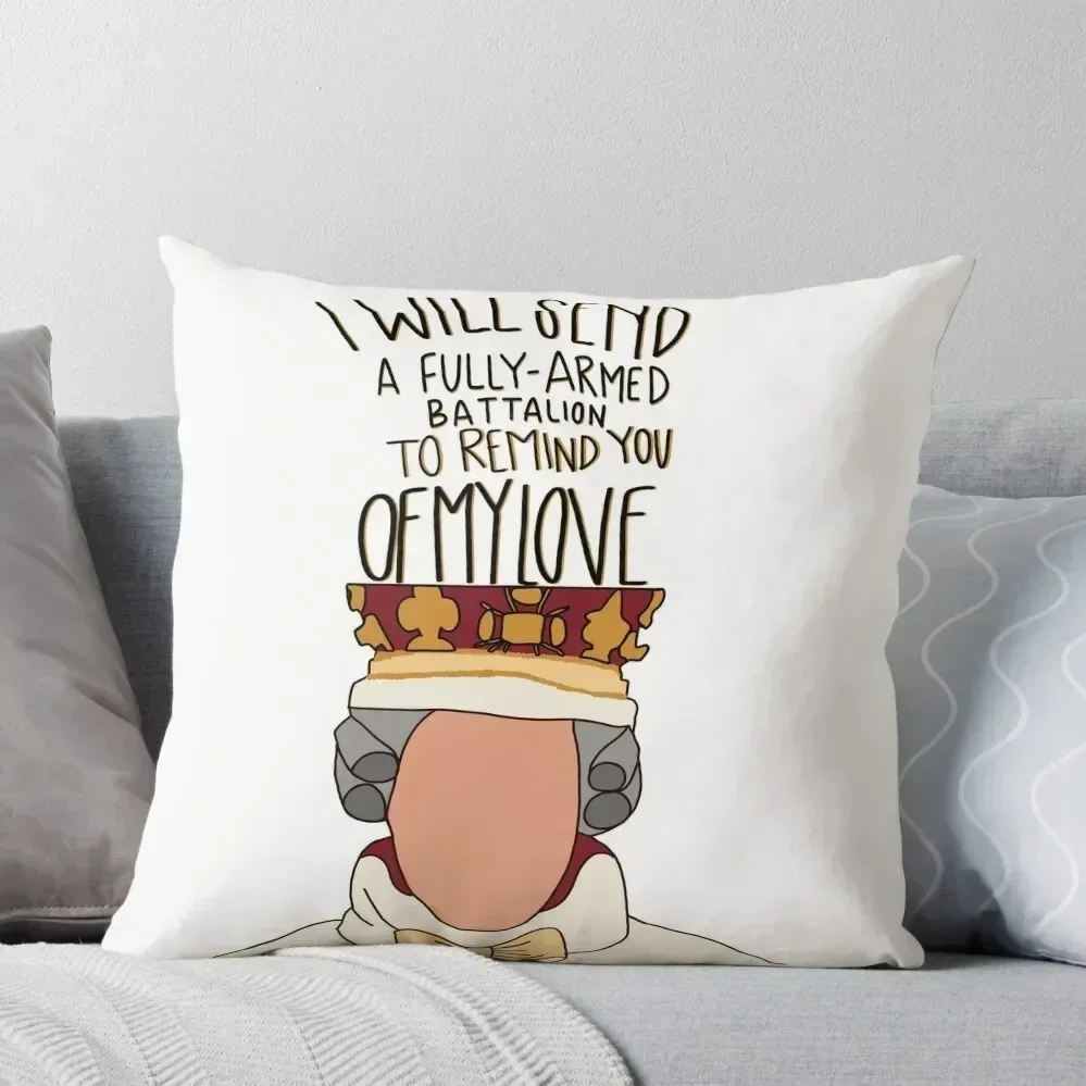

King George Throw Pillow Throw Pillow covers for pillows Pillow Cases luxury sofa pillows