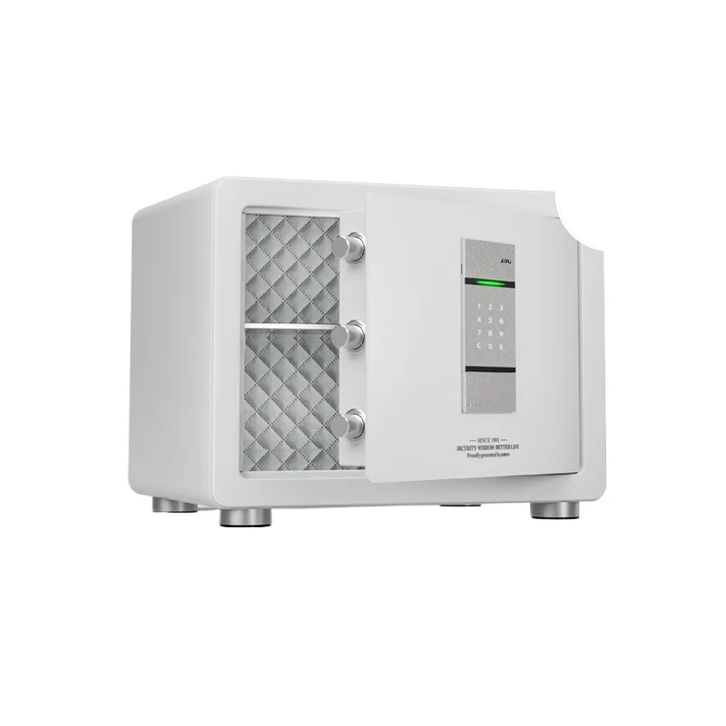 

Небольшой безопасный бытовой противоугонный цельнометаллический настенный прикроватный шкаф с паролем