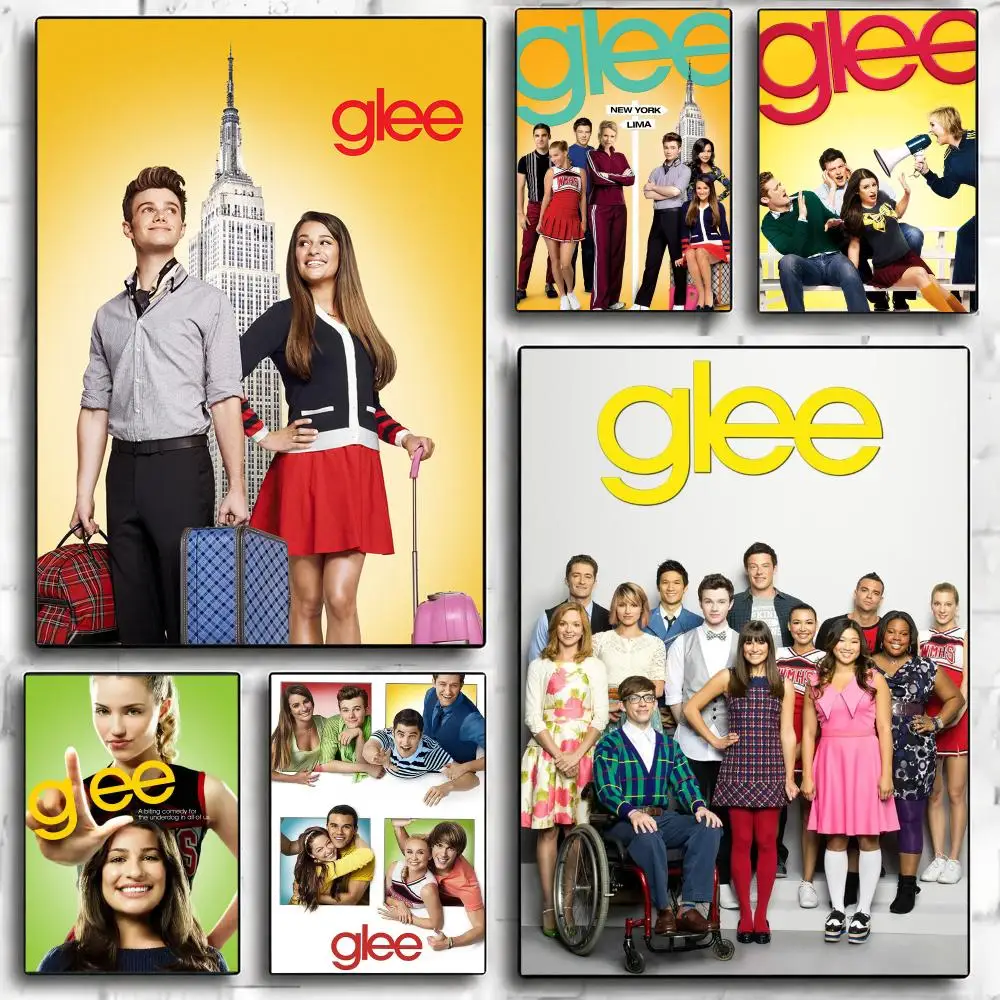 tv series G-Glee-E Poster Minimalist Wall Sticker for Cafe Office Bar Home Decor and Gift