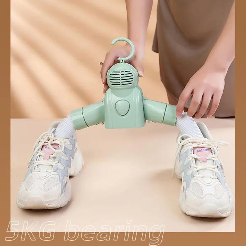 휴대용 건조 행어 신발 건조기, 스마트 가정용 소형 건조기, 따뜻한 공기 건조기, 여행 인공물