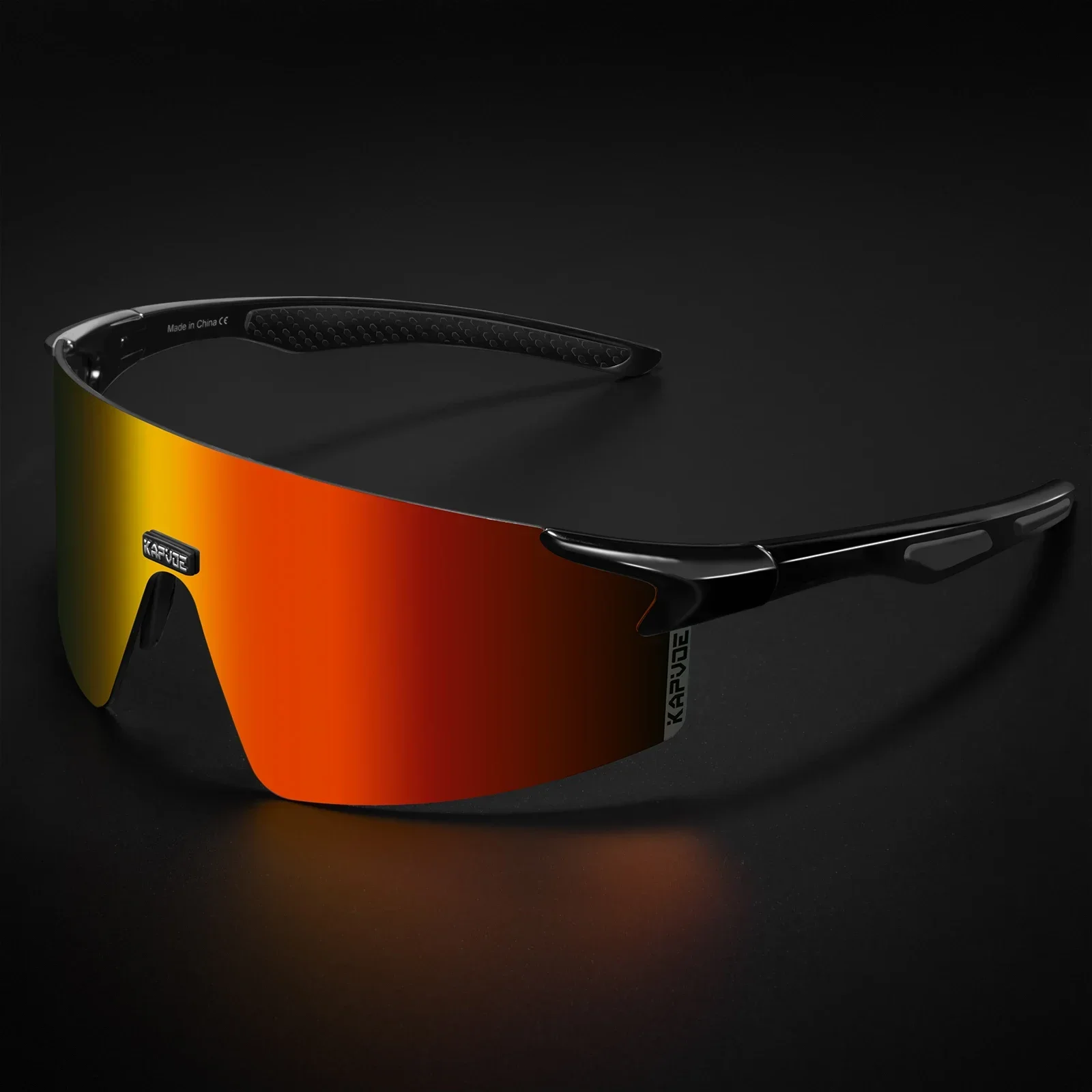 Kapvoe lunettes de cyclisme légères pour hommes Sports de plein air lunettes de soleil lunettes de vélo de montagne route vtt lunettes de vélo course UV400