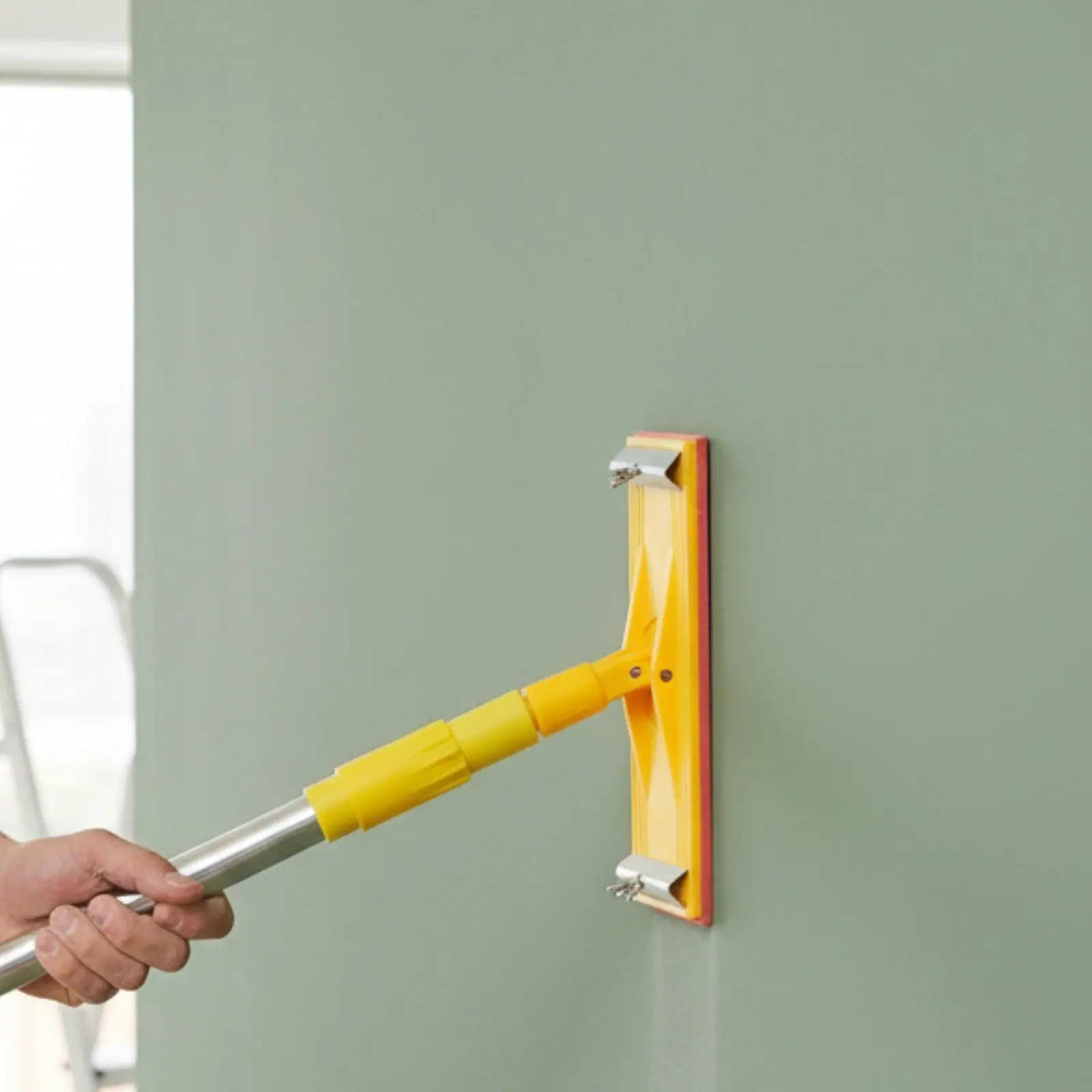 

Держатель для шлифовальной бумаги с ручкой, простой в использовании ручной шлифовальный блок с ручкой, легкий ручной шлифовальный инструмент, долговечный.