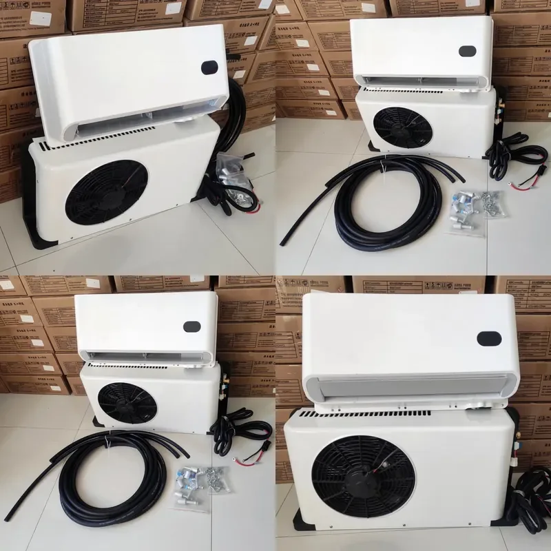 12V Electric Parking Air Conditioner Cooler for Truck Excavator Car