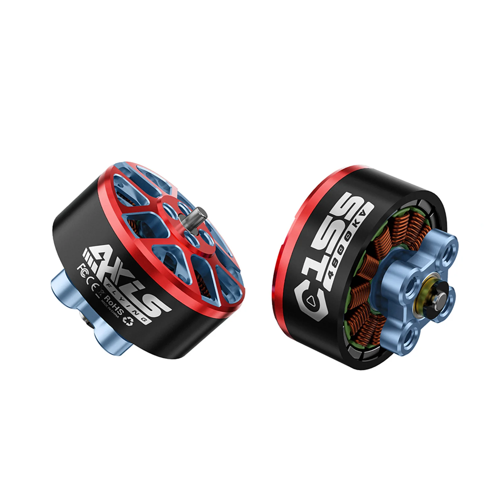 Nowy silnik Axisflying C155 4800kv do modeli 2,5/3,5 cala, zwiększona odporność na uderzenia i wysoka trwałość