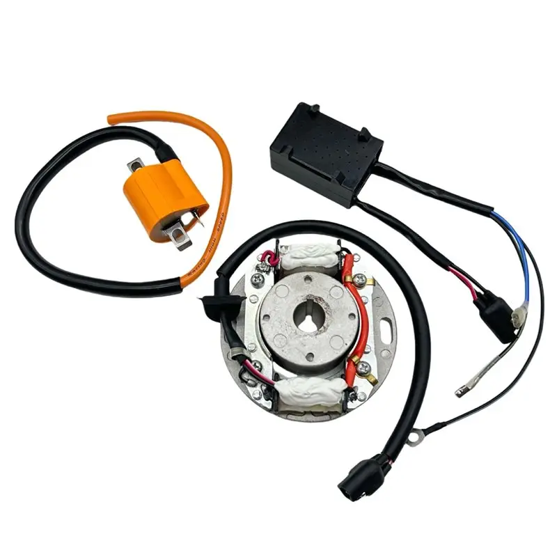 Set Bobina di Accensione, Rotore, Statore, Magneto e Centralina CDI per Moto RM80 1996-2001, RM85 2002-2017, RM85L 2003-2020