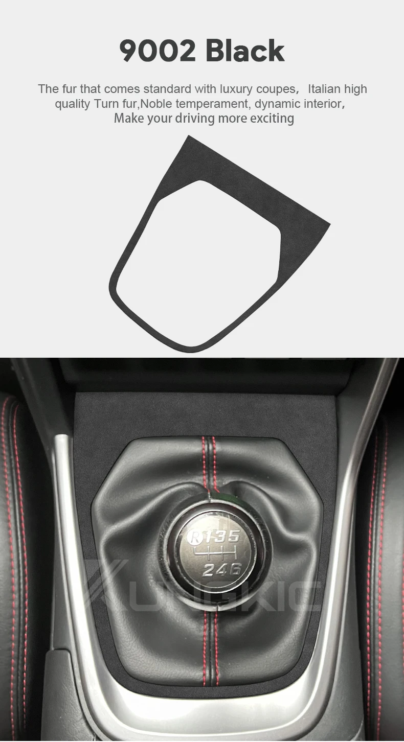 Top-Wildleder-Aufkleber für Subaru BRZ Toyota GR86 2021 2022 2023 2024 LHD RHD Auto-Schaltpanel-Innenverkleidung Zubehör – Detail 7