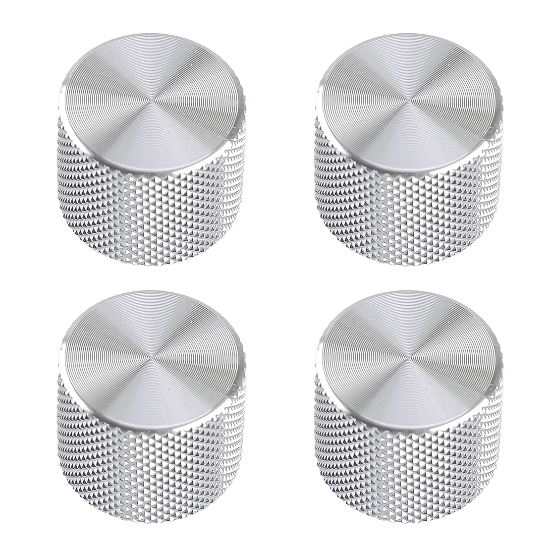 4Pcs Silver Radio & A/C Knobs Aluminum Alloy Fit for Infiniti G37 G35 Q40 Q60 FX35 37 50 QX50 QX70 EX35 37 Skyline V36 New