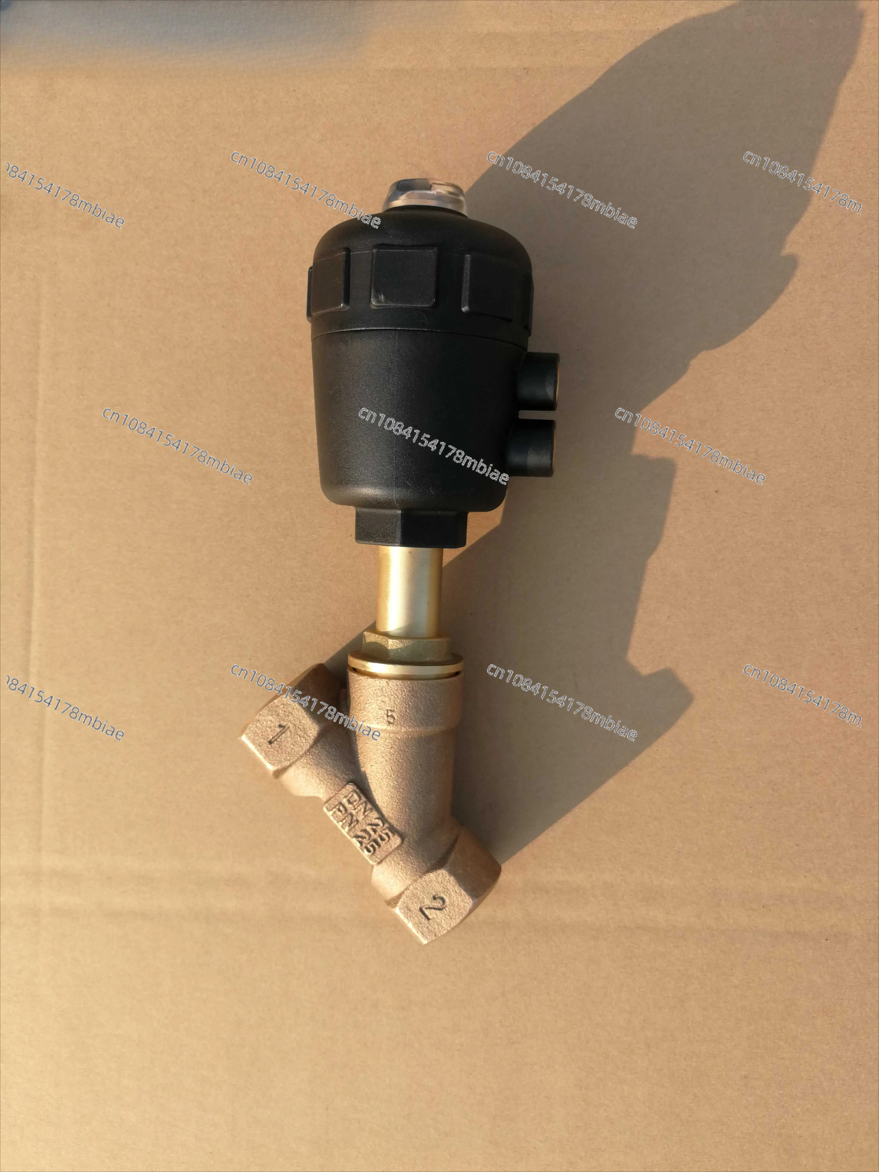 Copper angle seat valve DN15, DN20, DN25, DN32, DN40, DN50, DN65