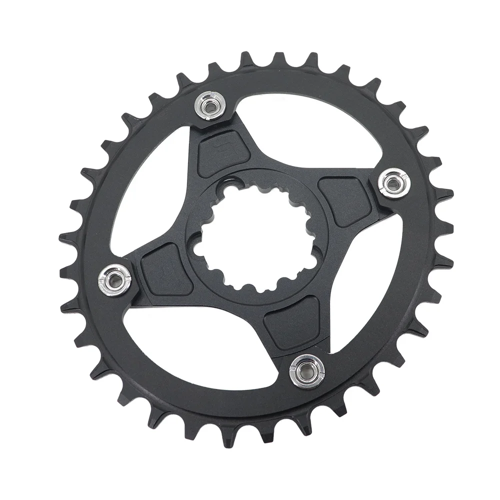 DECKAS 6mm Offset Oval Round Chainring 32T 34T 36T 38T MTB Road Bike ForGXP XX1 Eagle X01 ForGX X1 X0 X9 forSRAM DM Direct Mount