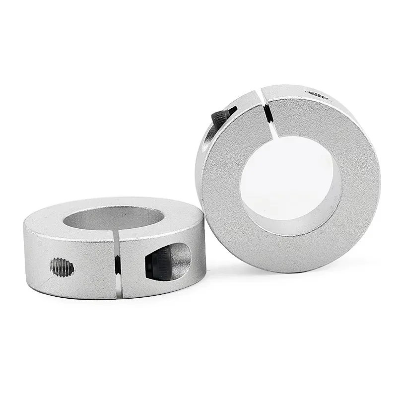 2/4Pcs Optical Axis Fixing Ring Fixed Open Type Split Ring Locking Limit Shaft Locating SCSAW 4/5/6/8/10/12/13/14/15/16/17/18/20