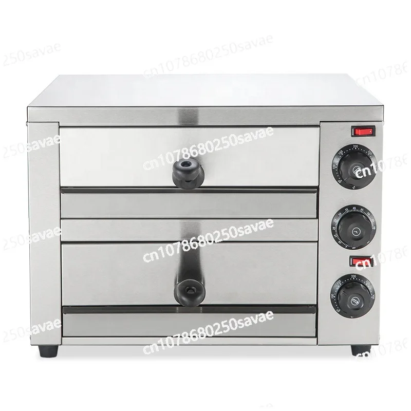 Double Layer Electric Baking Oven, Bread, Biscuits, Pizza Oven, 12 Inch