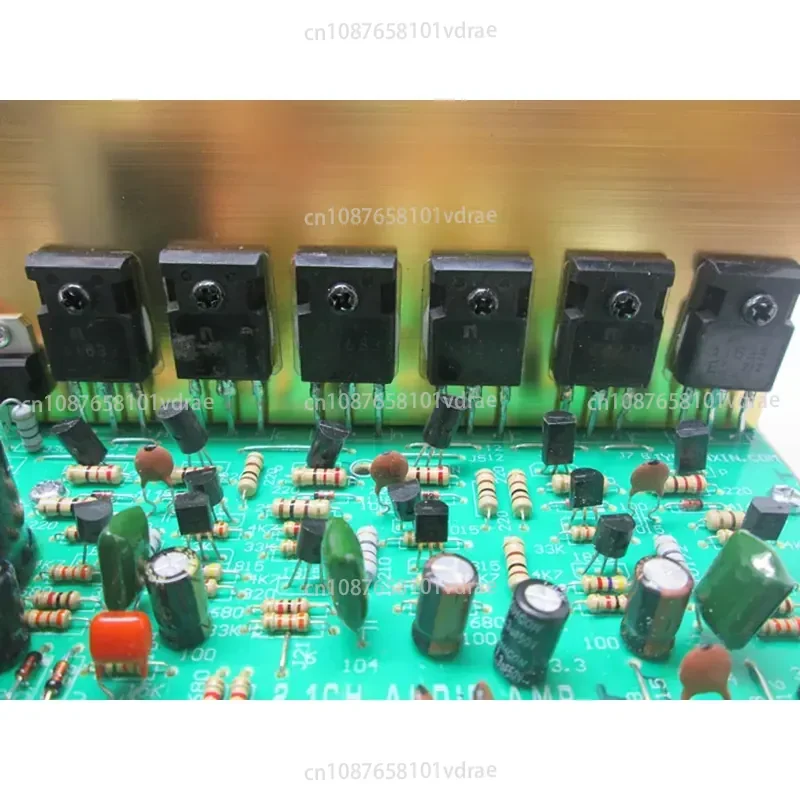 High-power 300W Heavy Bass 2.1 High-power Plug-in Card with Bluetooth Disassembly and Tube 3-channel Audio Power Amplifier view 2