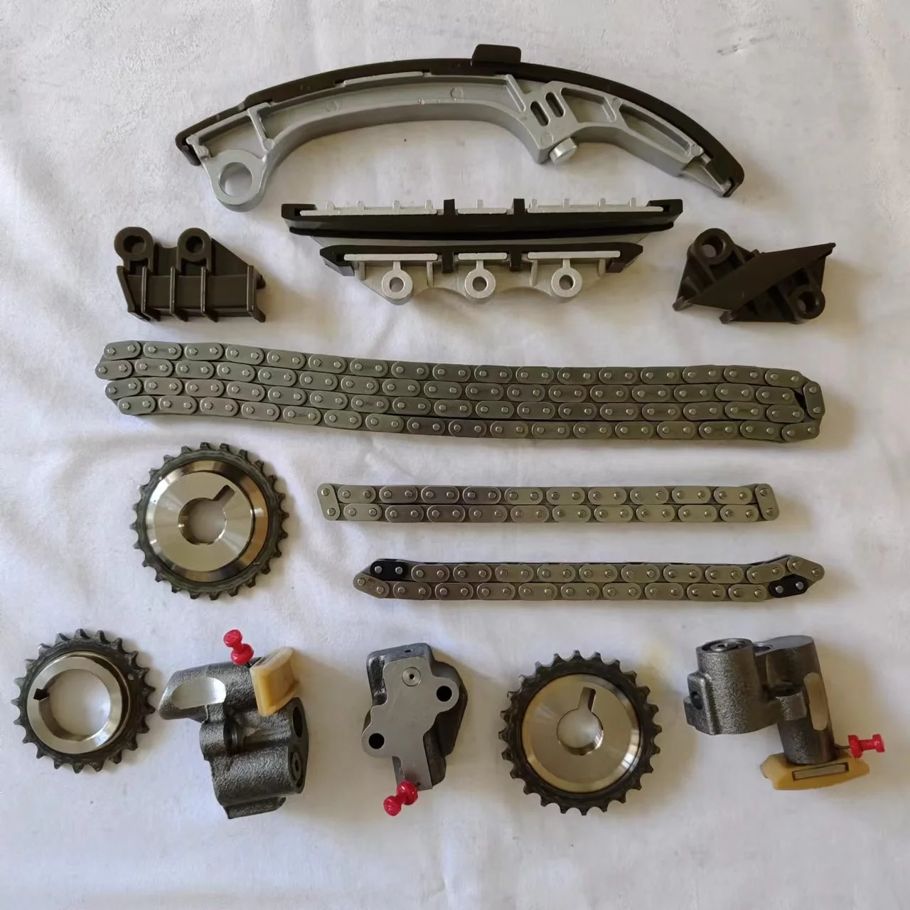 Комплект цепи ГРМ Vq37 Vq35 для двигателя Lnfiniti Qx4 3.5l Pathfider 2001-2004 VQ35DE VQ37DE 13028-31u10 13070-31u00 KB-55