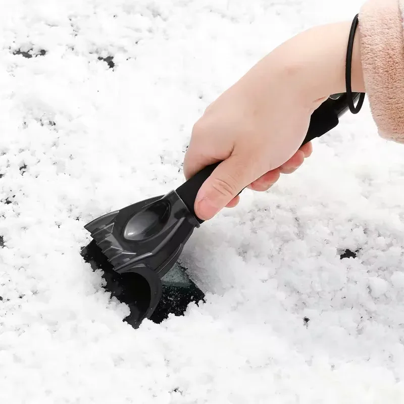 Car Windshield Snow Shovel Winter Cars Window and Door Removes Snow and Frost Cleaning Scraper Tool Auto Cleaning Accessories image 4
