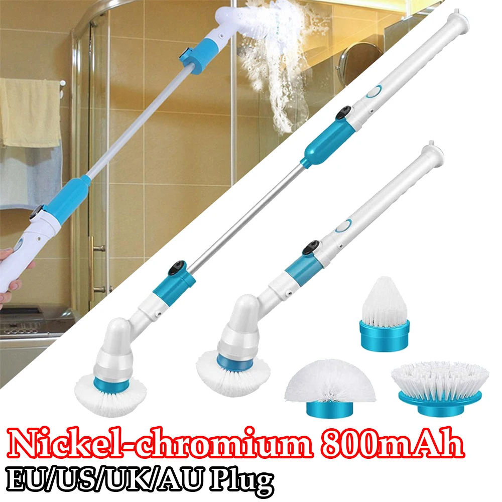 Handheld Cordless Electric Cleaning Brush Rechargeable Electric Spin Cleaner Window Wall Cleaner Kitchen Bathroom Cleaning Tools