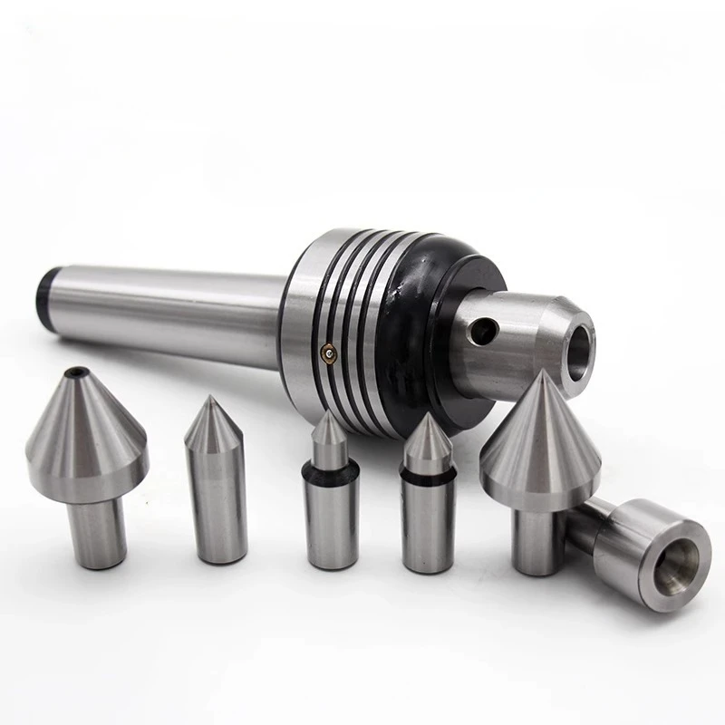 Mt4 Mt5 Mt2 Mt3 Morse 2 Handles With 6 Rotating Lathes Interchangeable Moveable Center Plug-In Multi-Purpose Precision