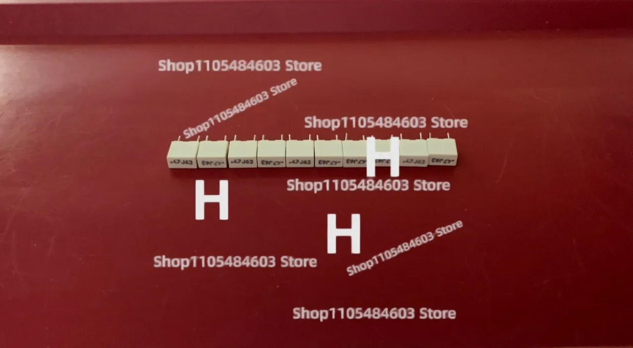

10x R82DC3470AA60J FOR ARCOTRONICS CAPACITOR 0.47UF 63VDC 5% FILM RADIAL .47J63