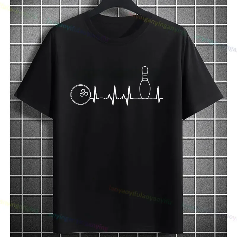 Why I Lose At Bowling Bowler Lover Gift T-shirt Slogan Graphic Design Tees Casual Short-sleev Pure Cotton Humor Style Tshirt
