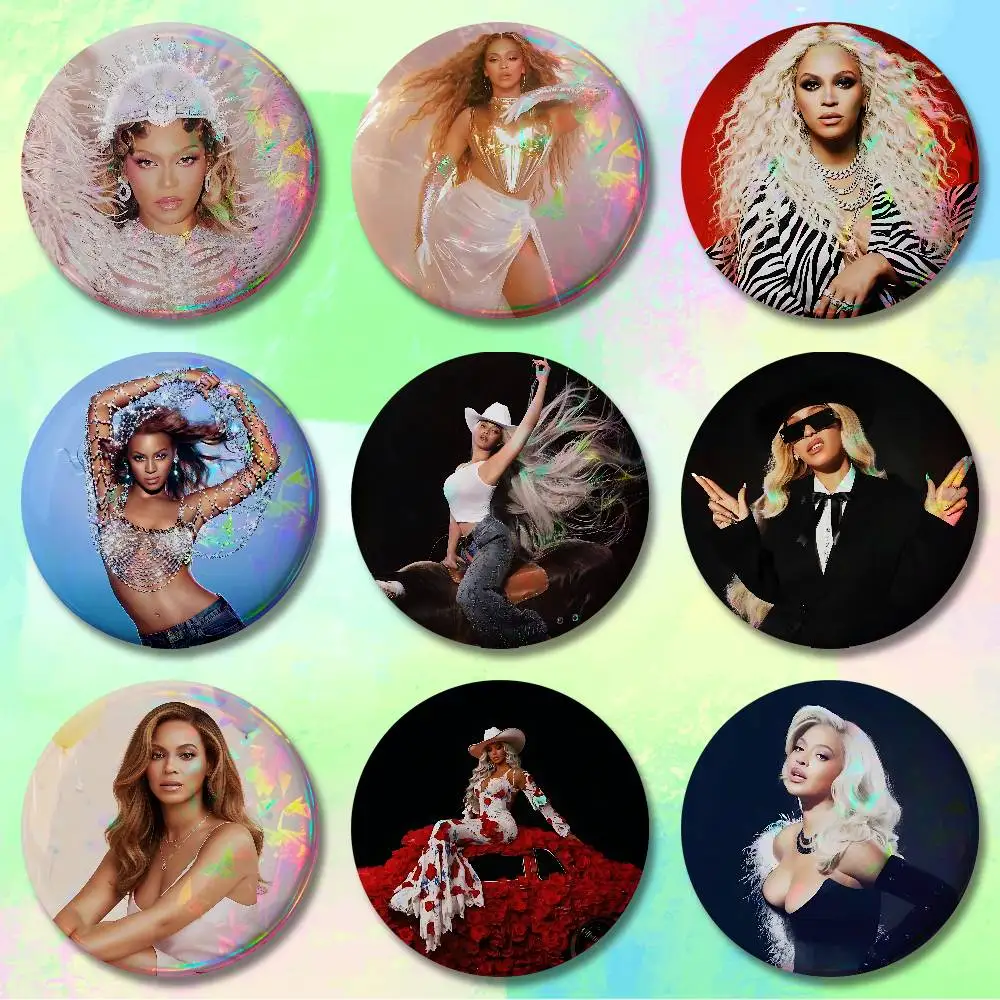 B-Beyonces MORNING DEW Pins 58mm Cute Cartoon Badge Handmade Brooches for Backpack Accessories