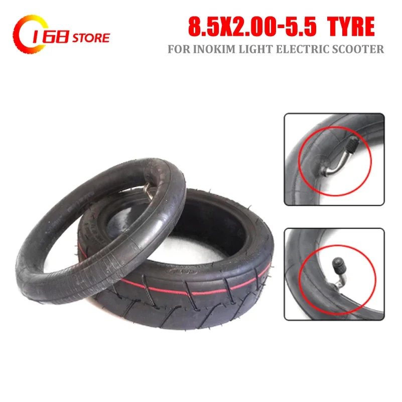 CST 8.5X2.00-5.5 Inner Tyres Outer Tire for Electric Scooter and INOKIM Night Series  8.5 Inch Pneumatic  Camera