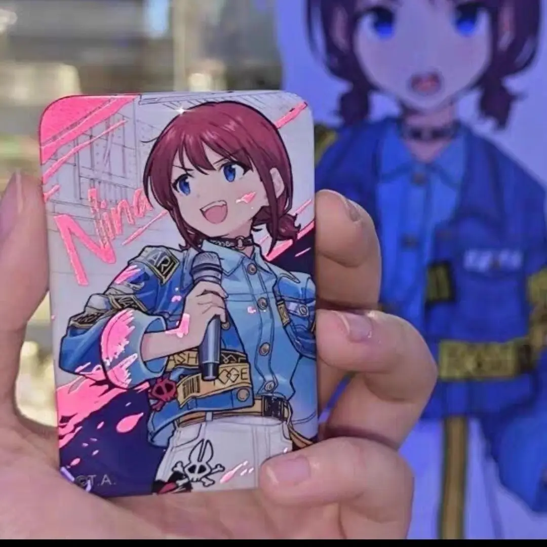 2PCS Anime GIRLS BAND CRY SUBARU AWA Badge Brooch Pins DIY Decoration Backpack Costumes Clothes Accessories Birthday present