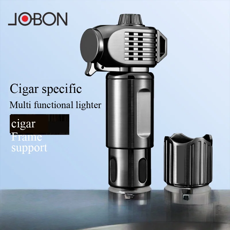 

Jobon Three Fire Blue Flame Direct Charging High Temperature Welding Gun Multi functional Outdoor Windproof Cigar Ignition Tool