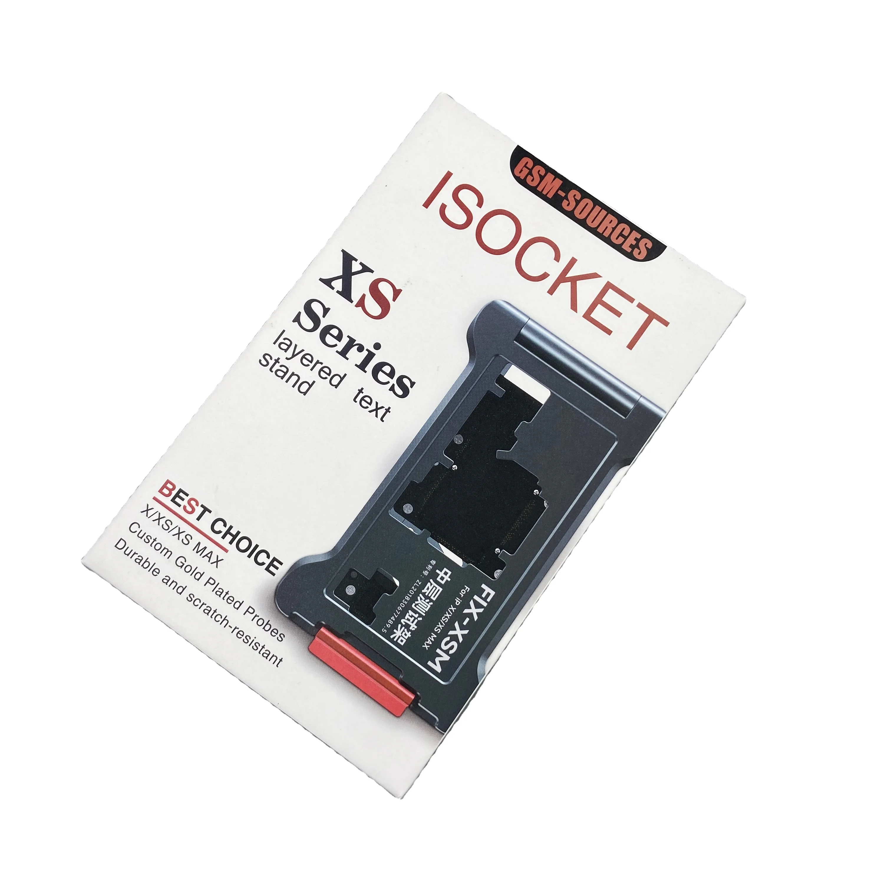 

GSMSOURCES ISocket Test Fixture ISocket for iPhone X XS XSMAX Motherboard Fast Test ISocket X