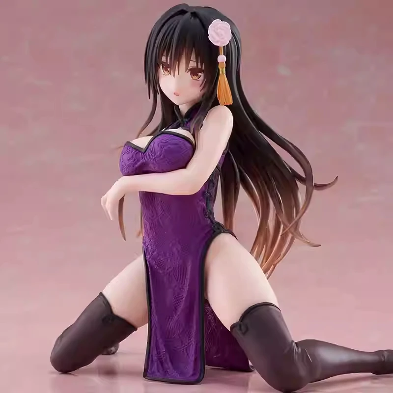 TAiTO Desktop Cute To Love-Ru Darkness Momo Belia Deviluke ~Cheongsam Ver.~ PVC 13CM Anime Action Figuren Modell Spielzeug