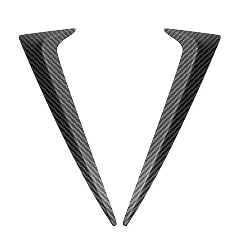 

A90Q-Car Carbon Fiber Vertical Rear Window Side Spoiler Wing For Toyota Sienna 2020-2022 Rear Window Mirror Tail Kits