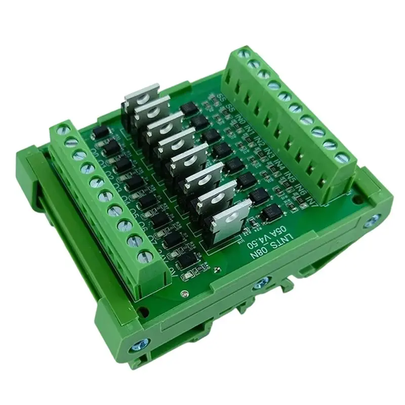 B23B 8-Channel Relay Module PLC Signal Drive Output Amplifier Board