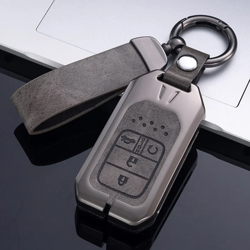 

Car Key Case Key Shell Set For Honda CR-V ACCORD ODYSSEY CIVIC Ect All-inclusive Protection Keychain Accessories Holder Shell