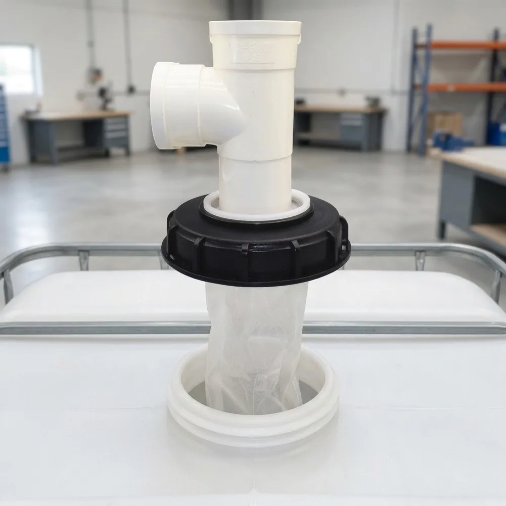 For Rainwater Filter Cover for IBC Drum Lid 110 mm DN150 Stainless Steel Washable Filter Screen for Tank and Container