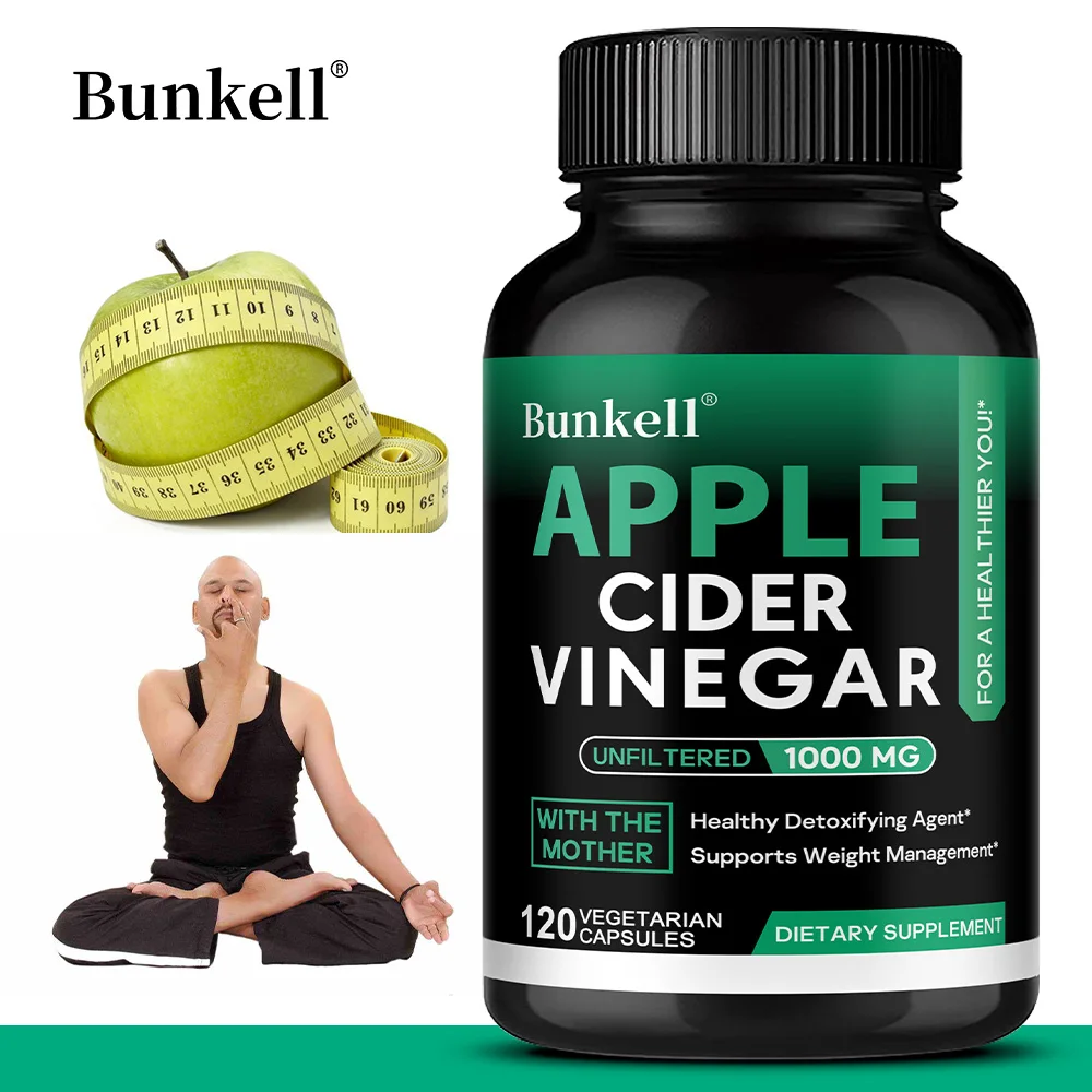 

Капсулы с уксусом Apple Cider — ACV. Поддержка контроля веса, метаболизма, детоксикации и очищения, повышения энергии, поддержка пищеварения.