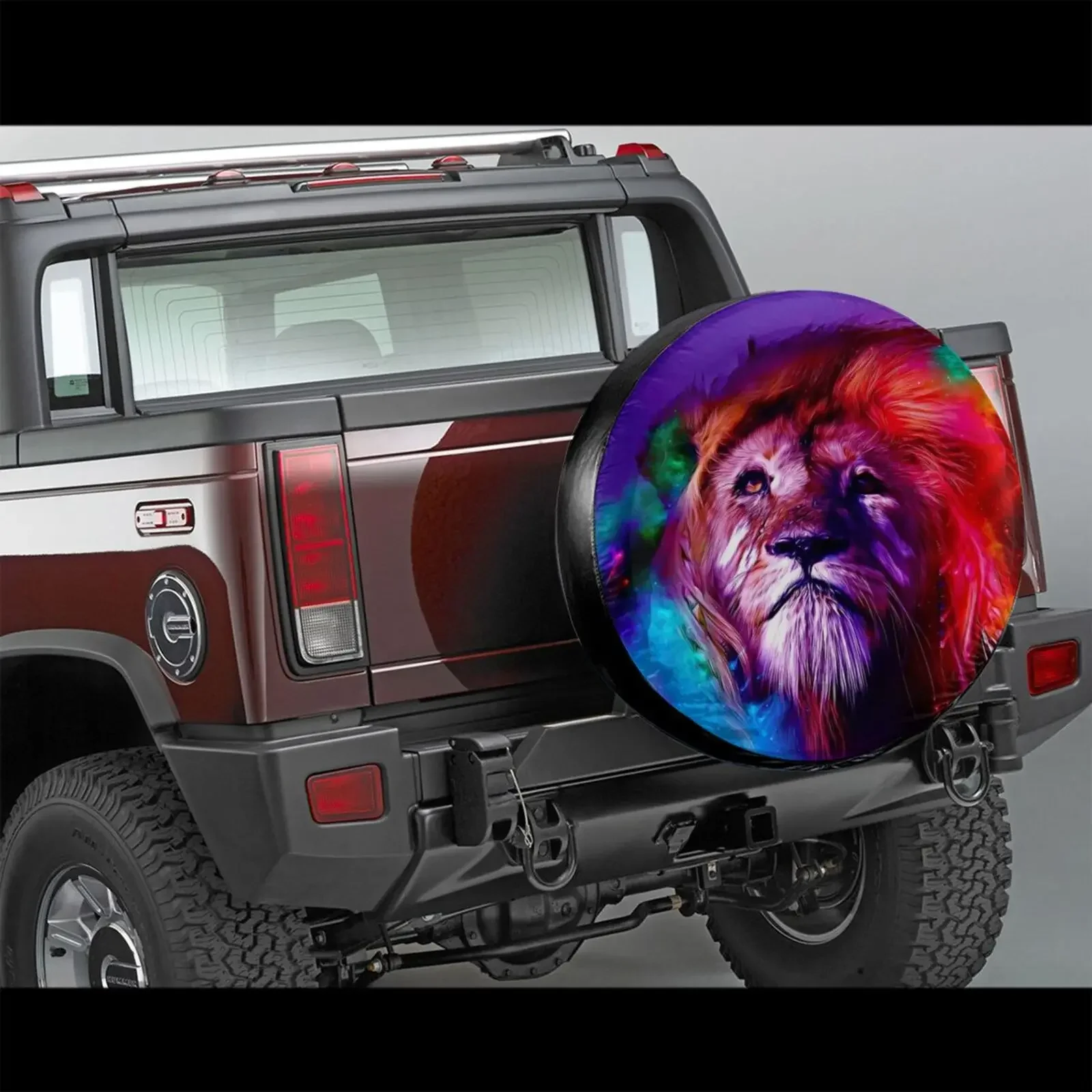 Universal Fits Most Cars Cover for Spare Tire Lion Tiger Animal Car Accessories Wheel Cover