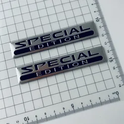 Etiqueta engomada del emblema de la edición limitada del Metal 3D, logotipo de aluminio, insignia del guardabarros del coche, calcomanía del maletero, accesorios Stikcer de edición especial