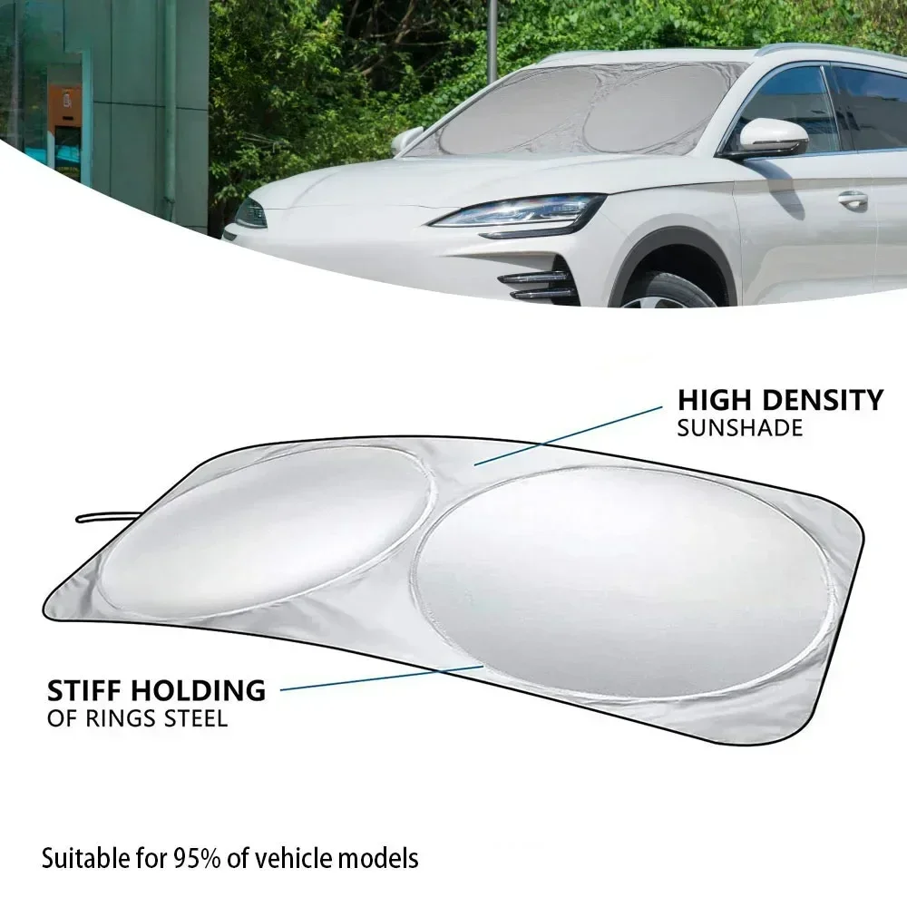 Car Windshield Sunshade Covers Cover Universal Windscreen Folding Visor Windshield Auto Window Sun Shade Protector Accessories