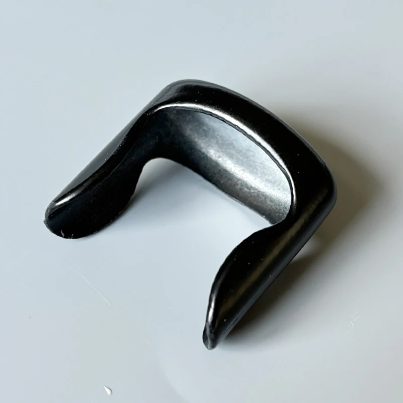 Matte Black Alloy Kojiri Sword Fitting, Japanese Katana Saya Scabbard Accessories, Samurai Sword Koshirae Parts Replacement