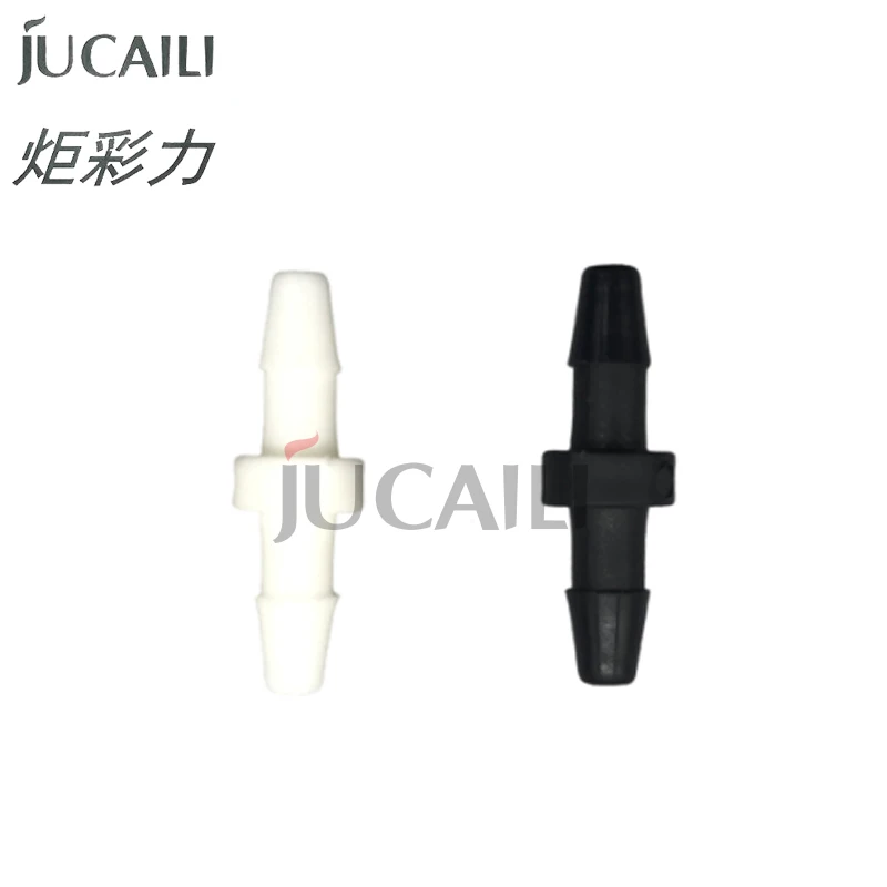 JCL 150Pcs Ink Tube Pipe Transfer Hose Connector for 3*2mm 4*3mm 6*4mm Tube for Epson XP600 DX5 DX7 Head Eco Solvent/UV Printer